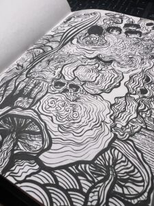 Brain Dump Art Therapy