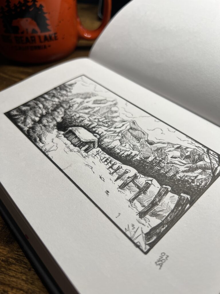 Winter Landscape and Power Naps