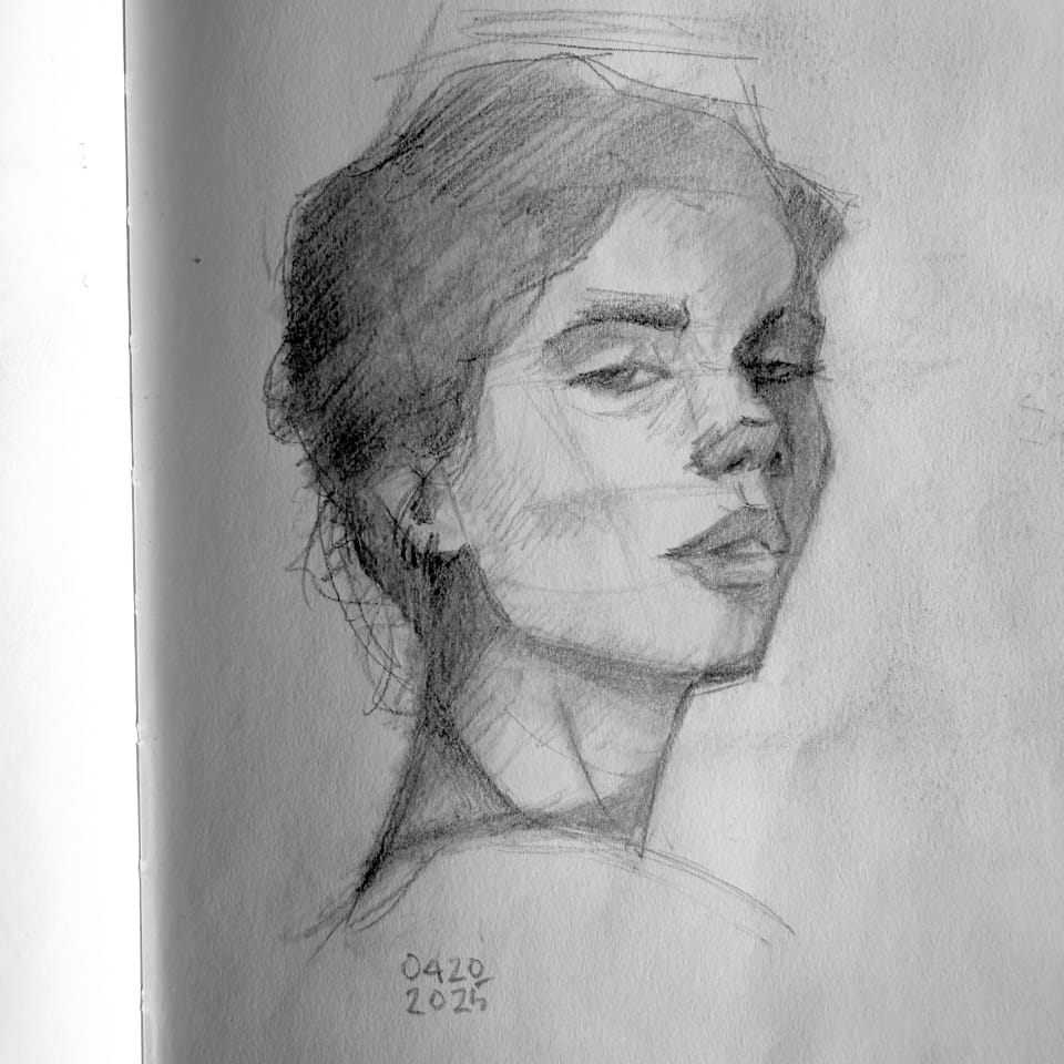 Learning to draw portraits